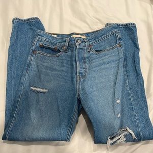 Levi’s wedgie straight leg jean